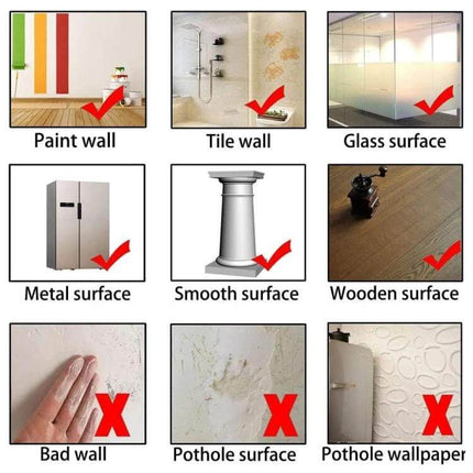 3D Personalized PVC Self-Adhesive Stickers for Car Decoration - suitable for paint, tile, glass, metal, smooth and wooden surfaces; avoid rough or pothole surfaces