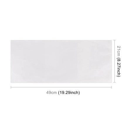 Decorative Fake Vent Stickers for Car Interiors, Self-Adhesive Design white sticker sheet 49cm x 21cm dimensions for dashboard testing