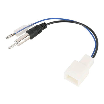 Toyota Radio Antenna Adapter Cable, 30cm Direct Plug In - 30cm direct plug-in antenna adapter cable with factory harness connector for Toyota radios