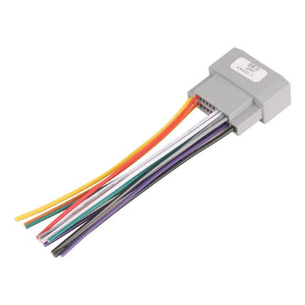 Jeep And Dodge Car Audio Wiring Harness For OEM Radio Install ABS connector with colored wires for factory radio replacement