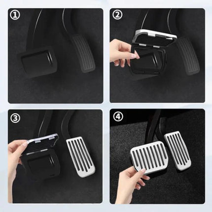 Tesla Snap On Non Slip Accelerator And Brake Pedal Cover