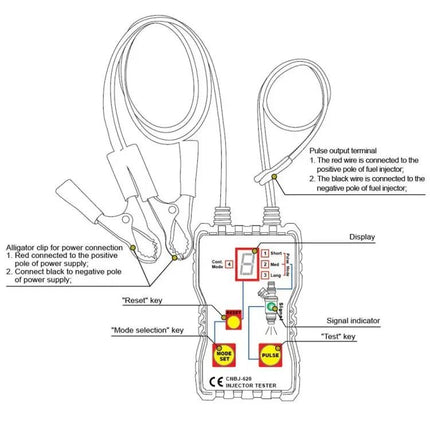 CNBJ Tool for Routine Car Maintenance and Injector Checks