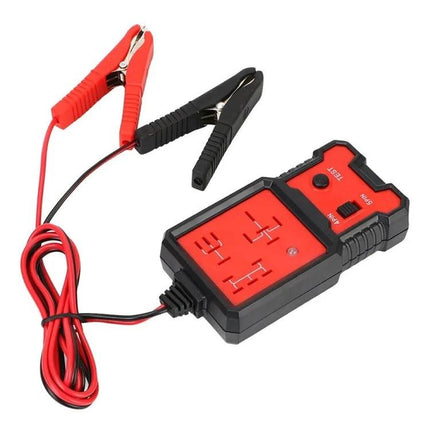 CNBJ-707 Relay Tester for Everyday Car Maintenance handheld 4-pin and 5-pin automotive relay tester with battery clips