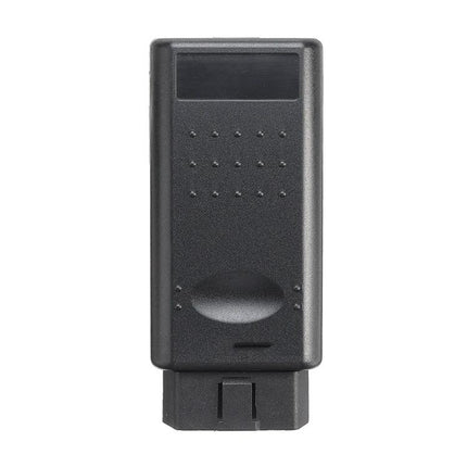 OPCOM Diagnostic Tool for Routine Car Maintenance Checks compact OBD2 device shown front view for at-home diagnostics