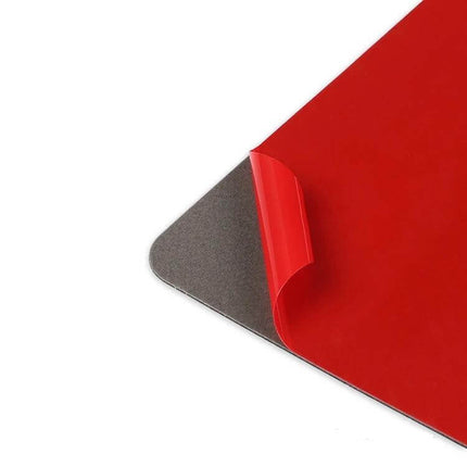 Decorative Cover for Mercedes-Benz A-Class Storage Box in piano black ABS, peel-and-stick protective adhesive backing for easy installation