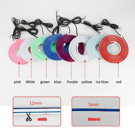 1.2m Car Daytime Running LED Atmosphere Light For Vehicles | Syndmart