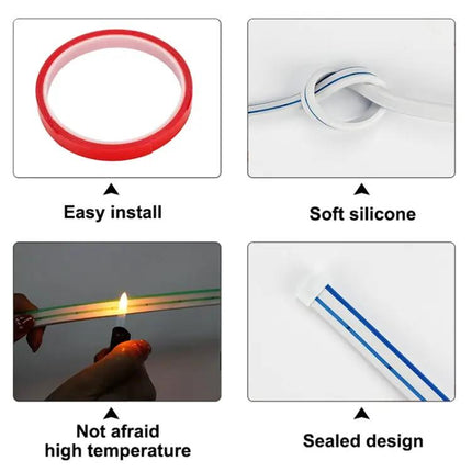 1.2m Car Daytime Running LED Atmosphere Light For Vehicles | Syndmart