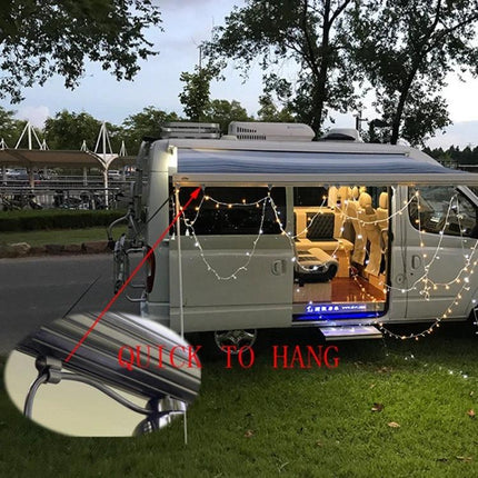 Convenient Hook for RV Awnings During Outdoor Camping Setup - awning roller channel hook for hanging rope lights and accessories