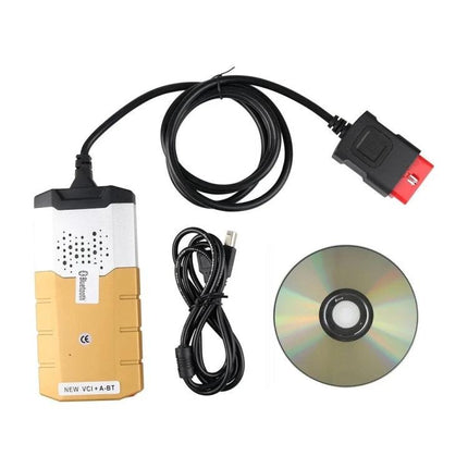 Delphi Kit for Routine Vehicle Maintenance at Home - Bluetooth OBD2 interface, USB cable and install CD for PC-based car diagnostics