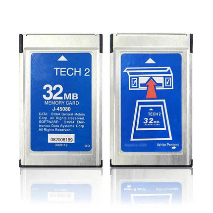 Holden Data Card for Everyday Vehicle Maintenance Tasks 32MB GM TECH2 memory card for routine diagnostics and troubleshooting