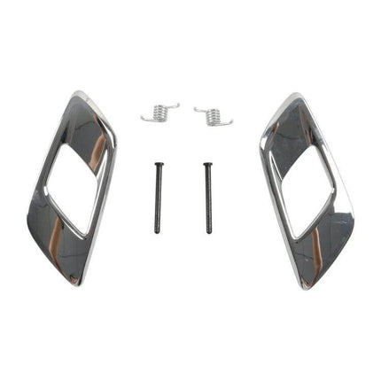 Ford Ranger Door Inner Handle Pair For 2012 To 2019 - chrome inner door handles with springs and pins, replacement set