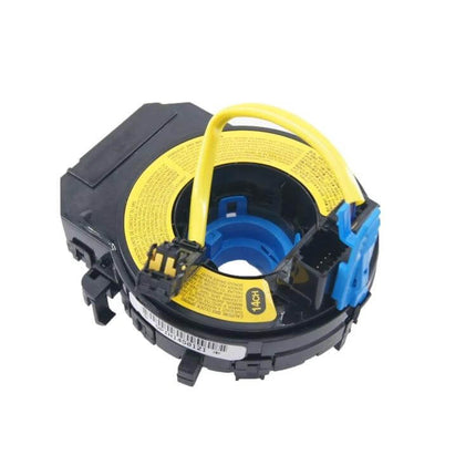 Kia Sorento Clock Spring For 2003-2015 Steering Wheel replacement black plastic clock spring with yellow cable and blue connector