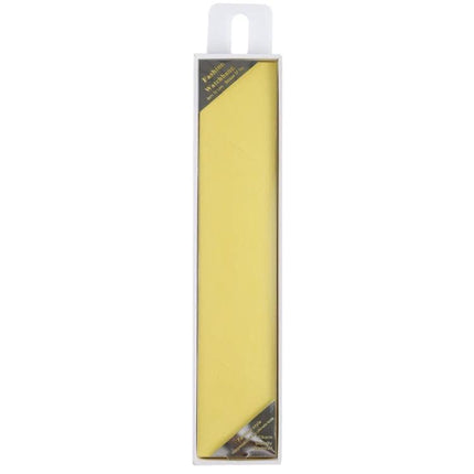 Rectangular Packaging Box for Smart Watch Bands, 50 Pieces, Size 23.3x5.2x1.9cm - slim yellow paper box for single band display and shipping