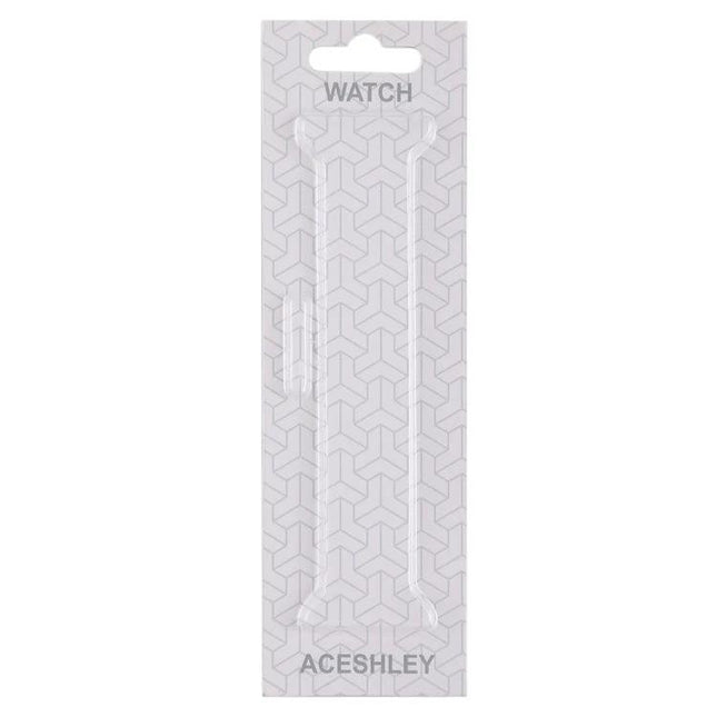 Practical Rectangle Paper Packaging for 100 Smart Watch Bands - slim patterned retail card for organizing and protecting multiple watch bands