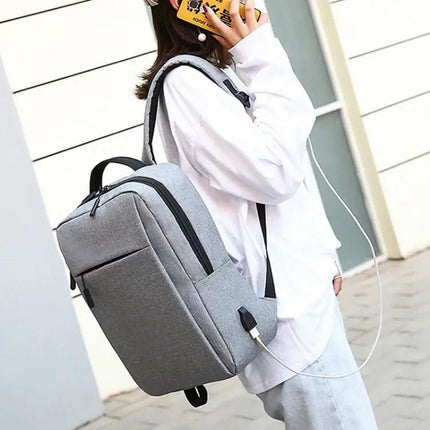 POFOKO Waterproof Oxford Cloth Backpack for 15.6 Inch Laptops