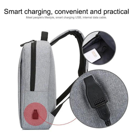 POFOKO Waterproof Oxford Cloth Backpack for 15.6 Inch Laptops
