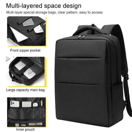 Oxford Cloth Laptop Backpack Water Resistant For Daily Use