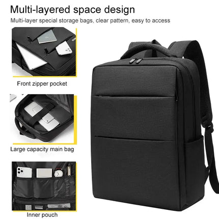 Oxford Cloth Laptop Backpack Water Resistant For Daily Use