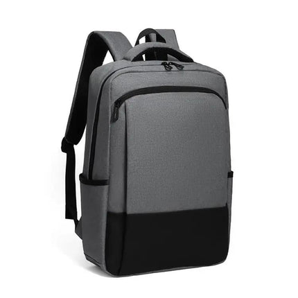 Oxford Laptop Backpack With Trolley Strap For Daily Commute