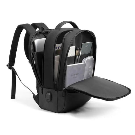 Oxford Laptop Backpack Water Resistant For Daily Commute