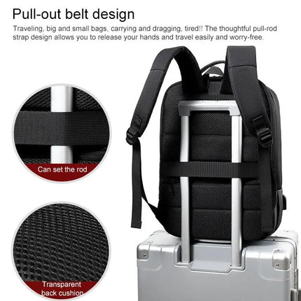Oxford Laptop Backpack Water Resistant For Daily Commute