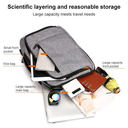 Oxford Laptop Backpack for Daily Commute and Travel | Syndmart
