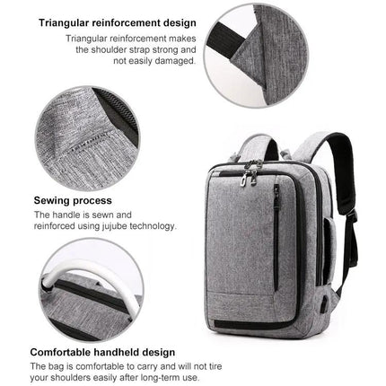 Oxford Laptop Backpack for Daily Commute and Travel | Syndmart