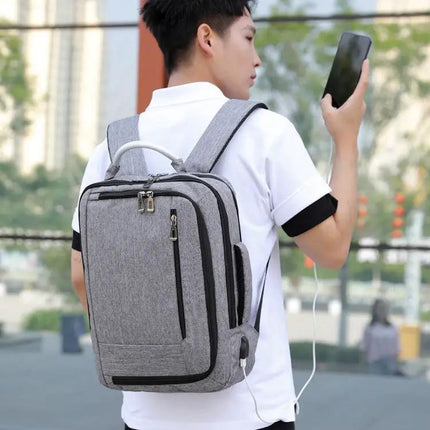 Oxford Laptop Backpack for Daily Commute and Travel | Syndmart