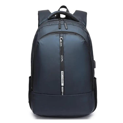 Oxford Laptop Bag Backpack With Trolley Strap For Daily Commute