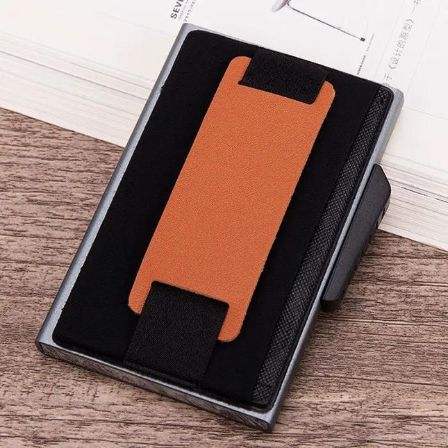 Pop Up Card Wallet RFID Anti Theft For Everyday Use