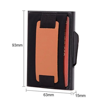 Pop Up Card Wallet RFID Anti Theft For Everyday Use