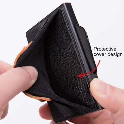 Pop Up Card Wallet RFID Anti Theft For Everyday Use
