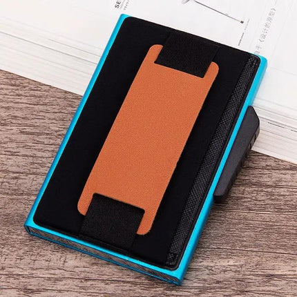 Pop Up Card Wallet RFID Anti Theft For Everyday Use