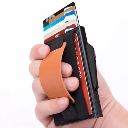 Pop Up Card Wallet RFID Anti Theft For Everyday Use
