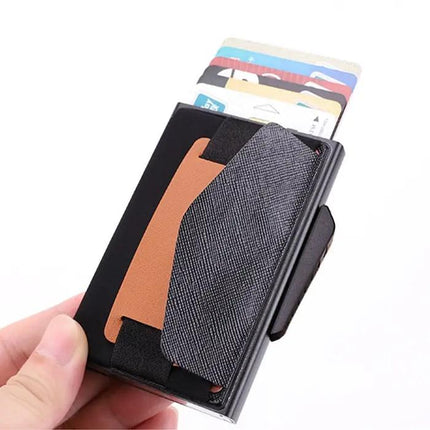Pop Up Card Wallet RFID Anti Theft For Everyday Use