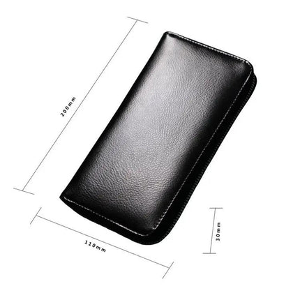 Antimagnetic RFID Passport Card Holder, Large Capacity