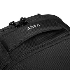 Mochila de viaje de negocios impermeable y versátil Ozuko 9216 para hombres y mujeres, 20 pulgadas de gran capacidad