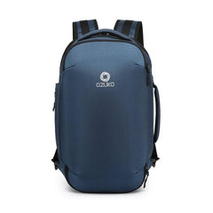 Mochila de viaje de negocios impermeable y versátil Ozuko 9216 para hombres y mujeres, 20 pulgadas de gran capacidad