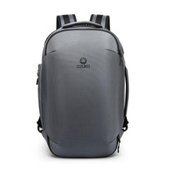 Mochila de viaje de negocios impermeable y versátil Ozuko 9216 para hombres y mujeres, 20 pulgadas de gran capacidad