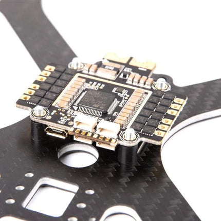 iFlight M2 VD Rubber Shock Absorbers for FPV Drone Flight Controllers mounted under flight controller on carbon frame to reduce vibration