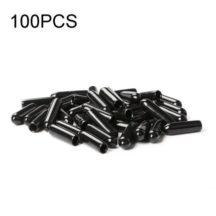 iFlight M3x15mm Antenna Protection Cap for FPV RC Models - pack of black protective caps for M3x15mm motors and antennas, 100pcs