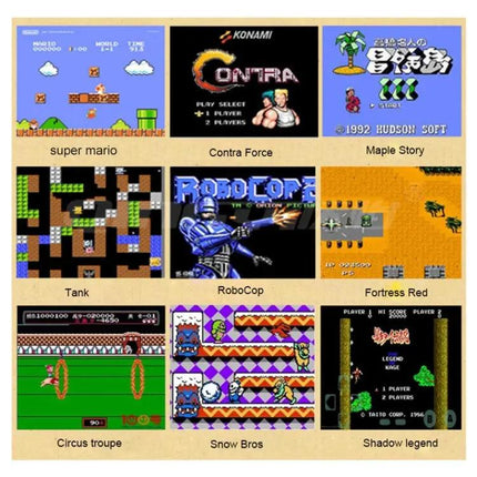 Retro Classic TV Mini Game Console for Nostalgic Gaming Fun