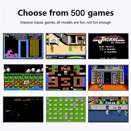 MK500 Retro Classic Handheld Game Console for Kids Play
