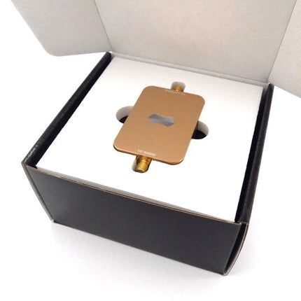 Wireless Signal Booster for Drones and RC Applications compact 2.4GHz gold booster in retail box, 7.3 x 4 x 1 cm