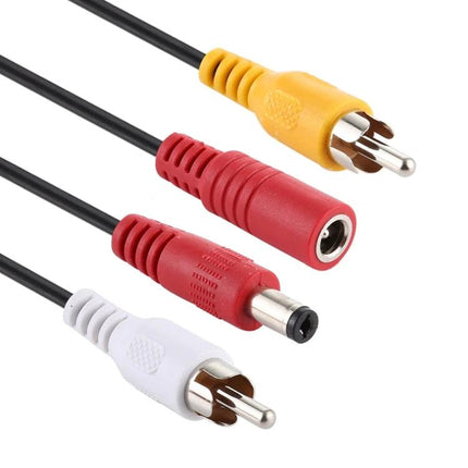 Wireless WiFi Video Transmitter for Vehicle Surveillance cable adapter with yellow red white RCA and power jack for vehicle camera streaming