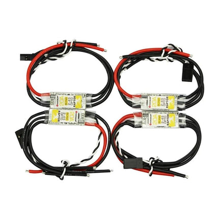 Flycolor Raptor Series Power Set with Motors and Propellers - ESCs and wiring kit for FPV drone builds, motors and propellers included
