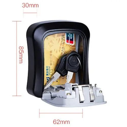 Secure Metal Box with Password Lock for Key Storage