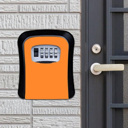 Secure Metal Box with Password Lock for Key Storage