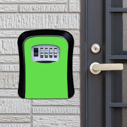 Secure Metal Box with Password Lock for Key Storage