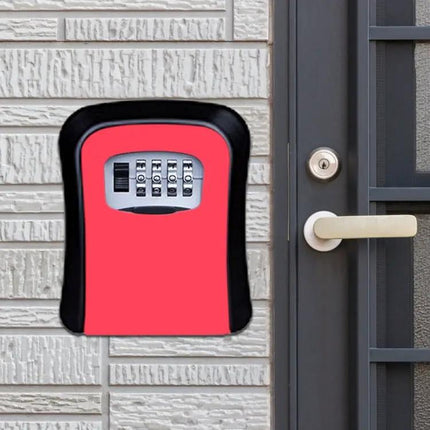 Secure Metal Box with Password Lock for Key Storage